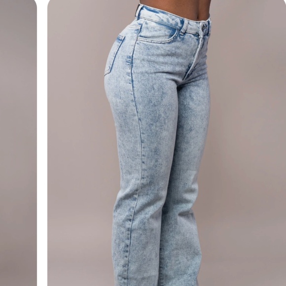 Fitjeans Straight Leg - 80s Blue - Picture 4 of 13